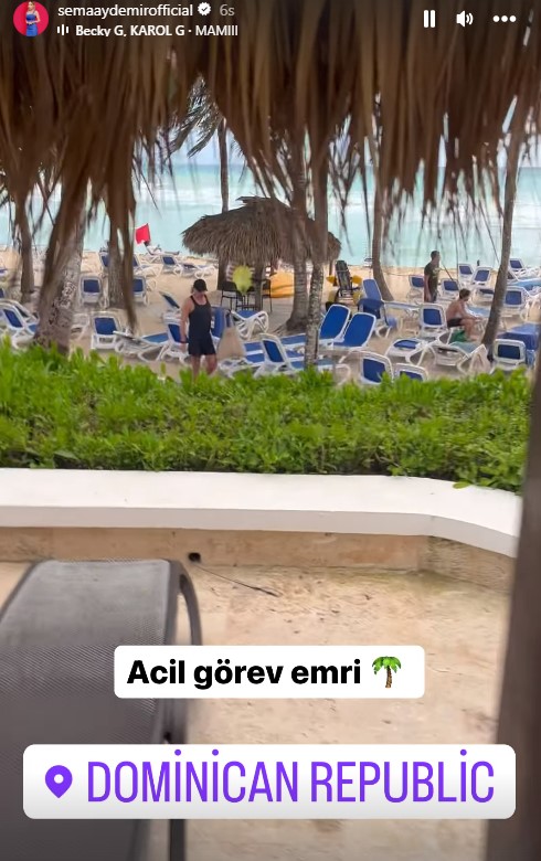 Eski Survivor yarışmacısı Sema Aydemir, acil görev emriyle apar topar Dominik'e gitti