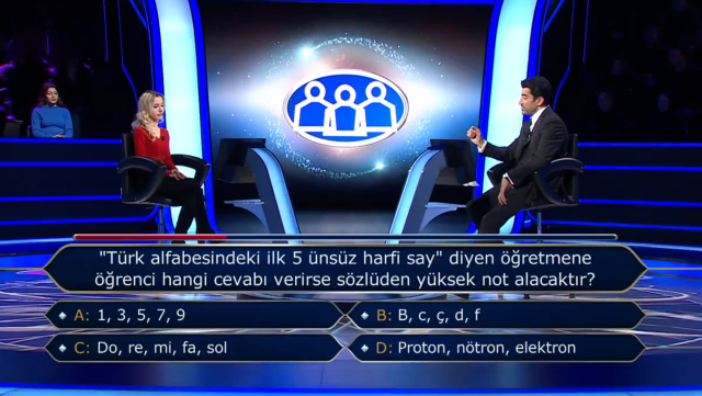 Kim Milyoner Olmak İster'de ikinci soruda kullandığı joker hakkına kendi de şaşırdı: Çok basitmiş