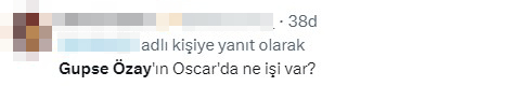 Benzerliğin de bu kadarı! Oscar'a katılan Lily Gladstone'u görenler Gupse Özay zannetti