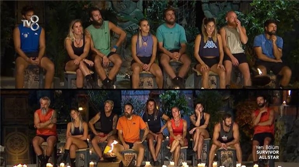 Survivor'da Berna'nın kaşı sarıldı