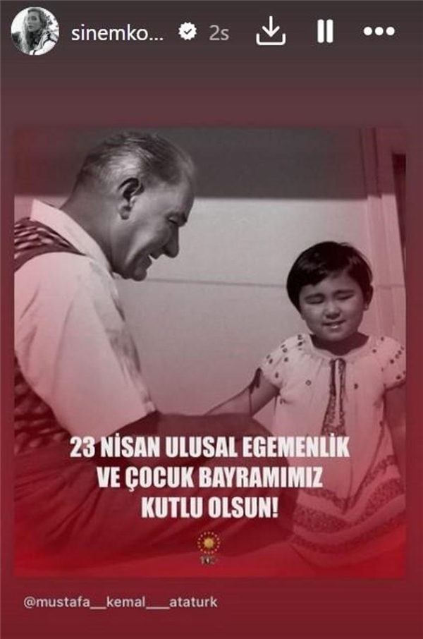 Ünlü İsimlerden 23 Nisan Ulusal Egemenlik ve Çocuk Bayramı Paylaşımları